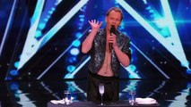 The Professional Regurgitator Performer Swallows Items and Brings Them Back Americas Got Talent 2015