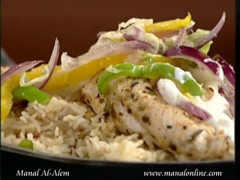 فاهيتا الدجاج مع الارز - مطبخ منال العالم
