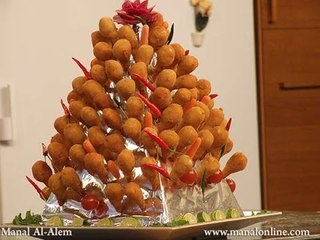 افخاذ الدجاج الكدابه - مطبخ منال العالم