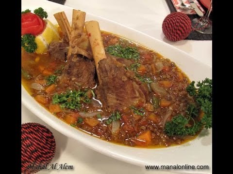 كبسة علي موزات - مطبخ منال العالم