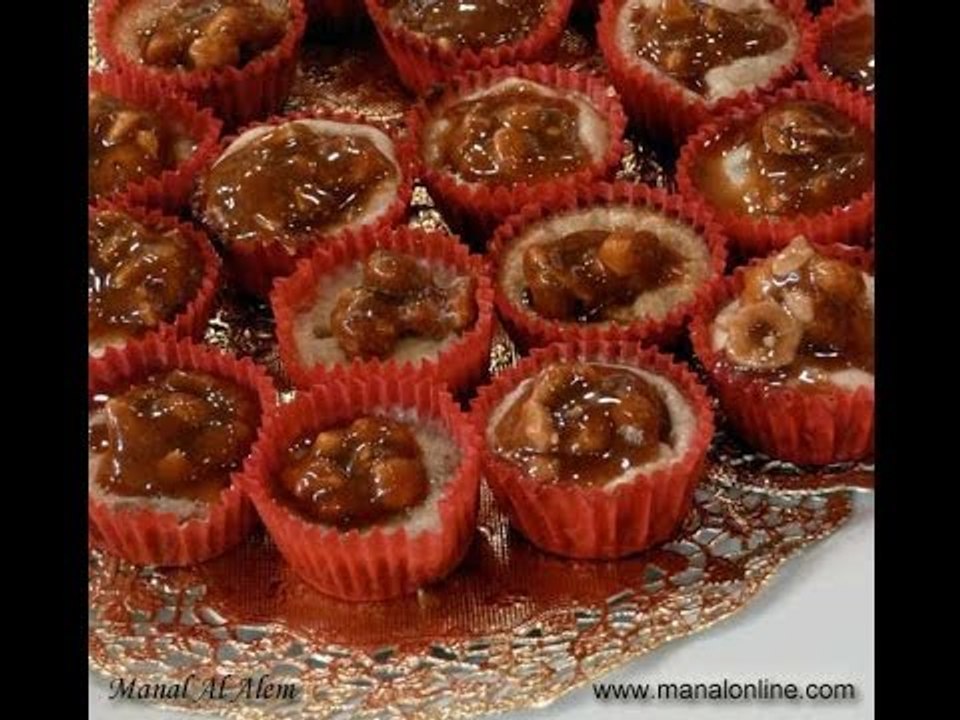 ميني تشيز كيك بالتوفي والبندق - مطبخ منال العالم