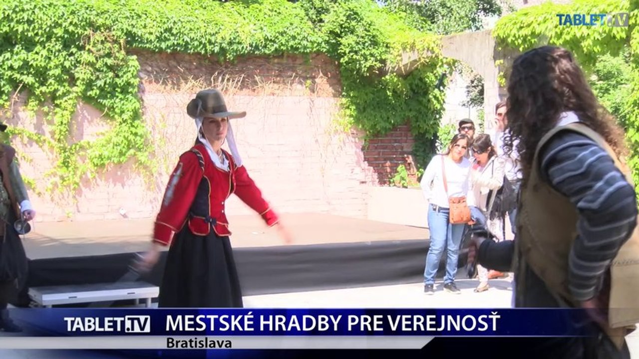 Bratislavské mestské hradby otvoria pre verejnosť