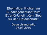 Ehemaliger Richter am Bundesgerichtshof zum BVerfG-Urteil: „Kein Sieg für den Datenschutz