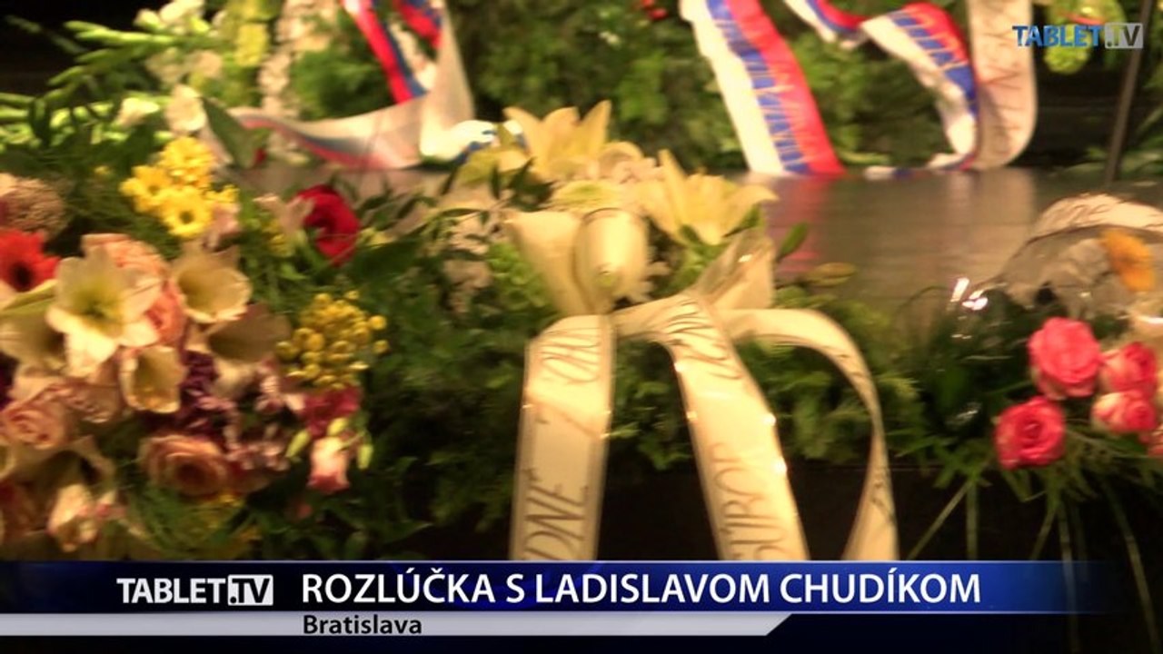 Slovensko sa rozlúčilo s maestrom Ladislavom Chudíkom