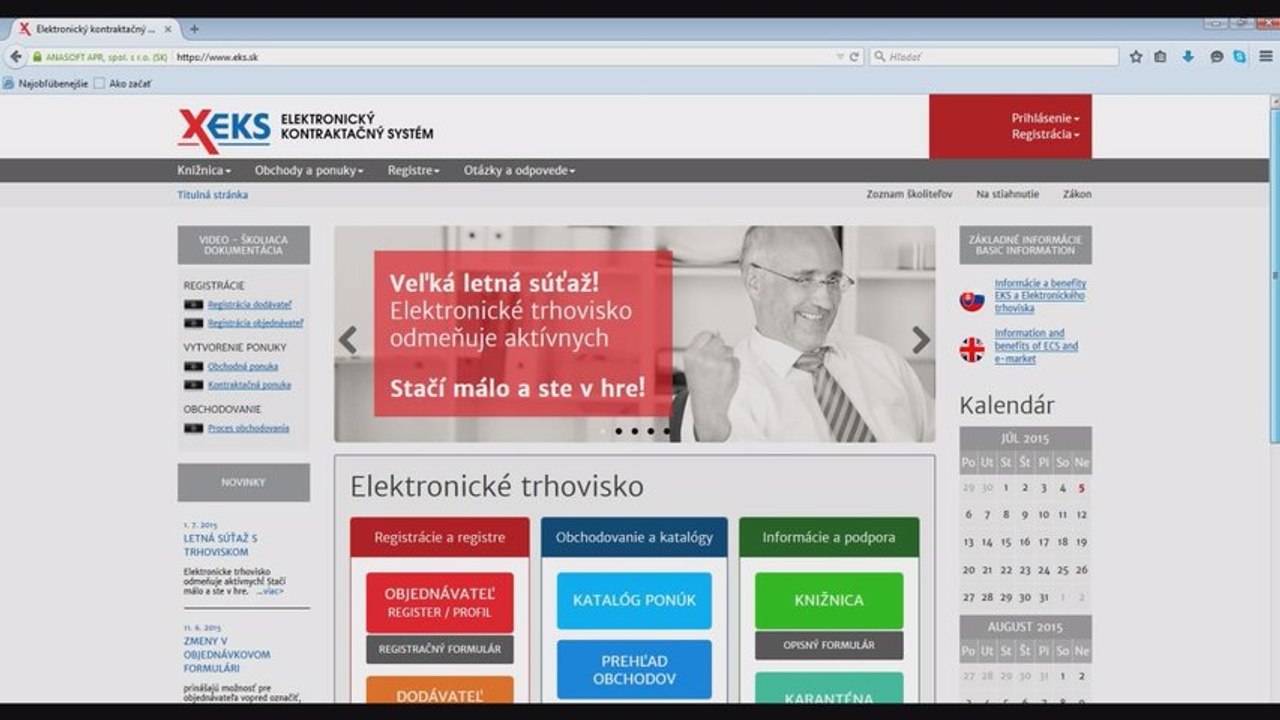Na Elektronickom trhovisku sa od jeho fungovania ušetrilo 11 mil. eur