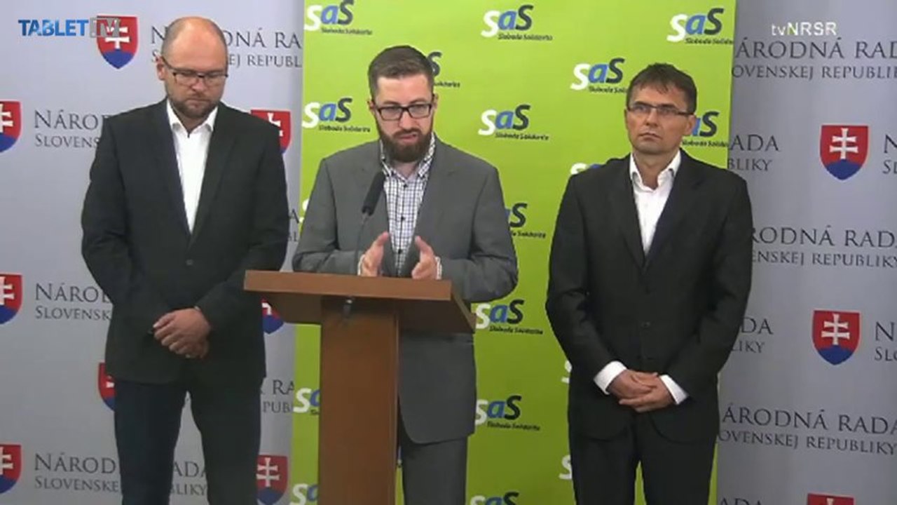ZÁZNAM: SaS o tom, ako riešiť súčasný stav ilegálnych migrantov v Európe