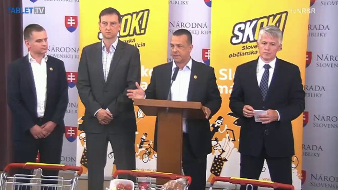 ZÁZNAM: J. Miškov, D. Krajcer, J. Kollár a M. Chren o lacnejších potravinách