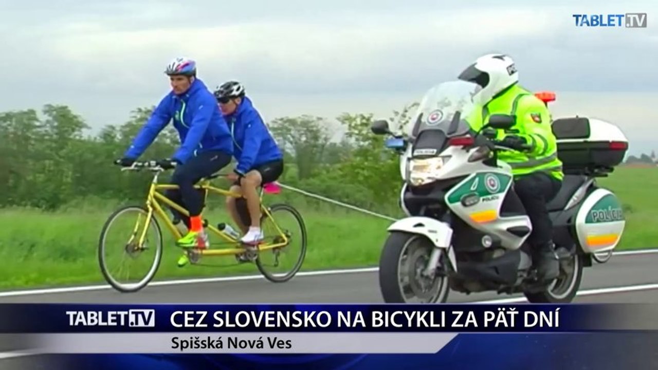 Hendikepovaní ľudia a známe osobnosti prešli cez Slovensko na bicykli za 5 dní, podporil ich aj Kiska
