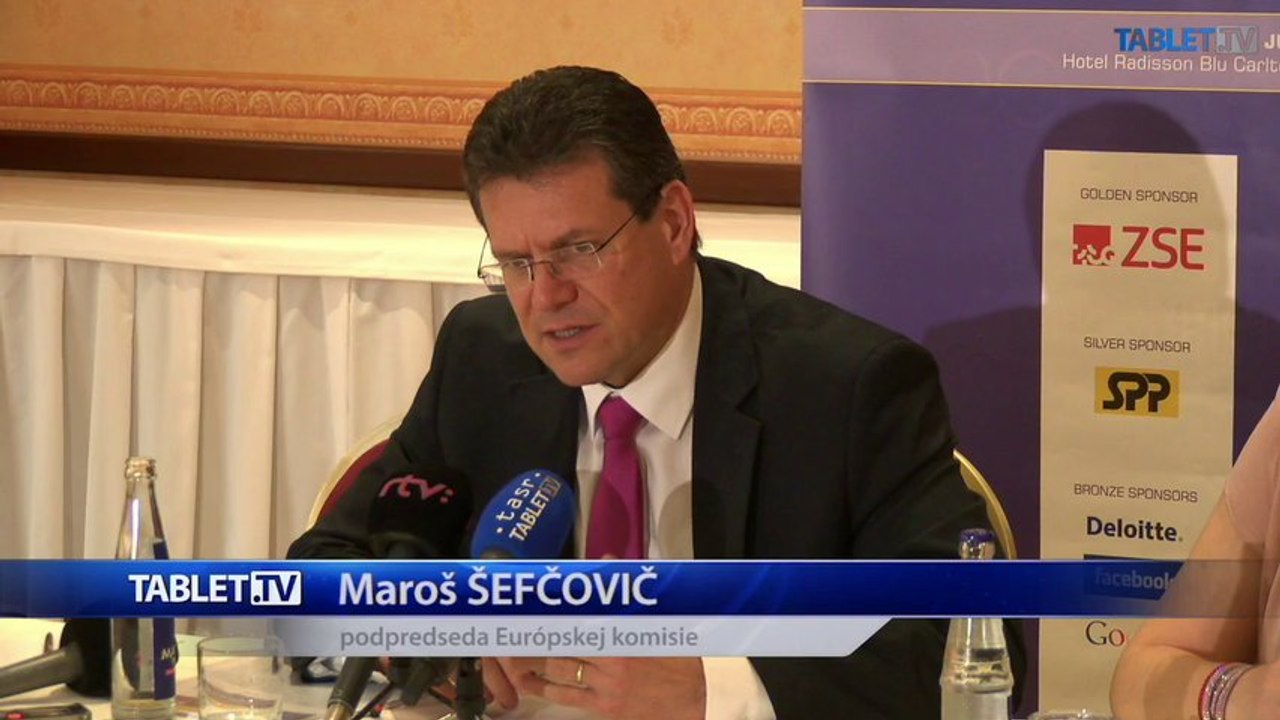 ZÁZNAM: Šefčovič počas konferencie Global Challenges of the European Union