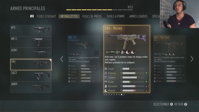 LES ARMES ELITES SN6 MONEY