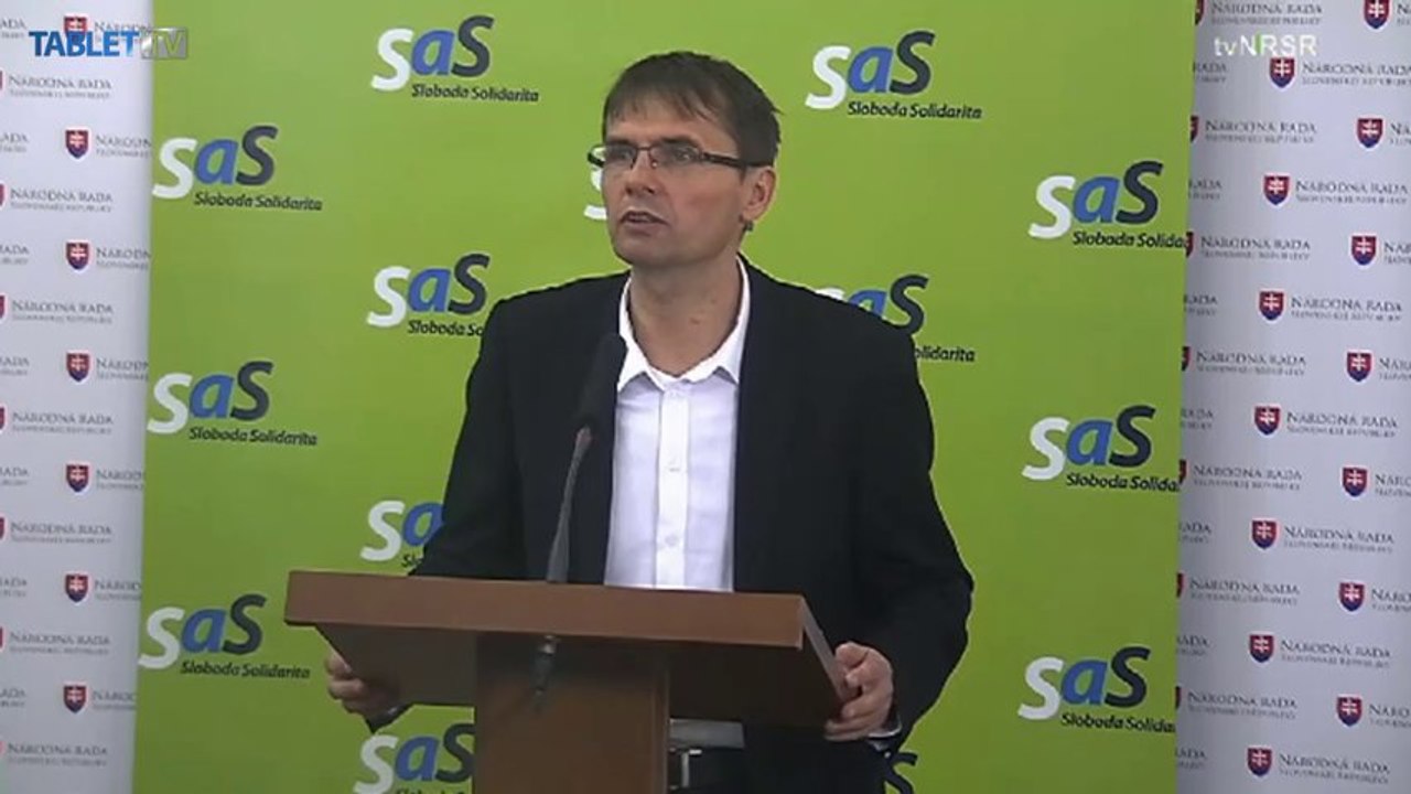 ZÁZNAM: Galko informuje o dnešnom zasadnutí parlamentného výboru