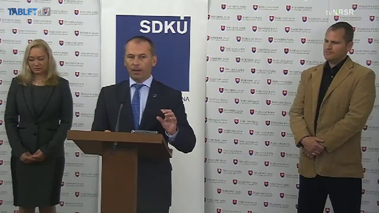 ZÁZNAM: Kaník o vytvorení názorovej platformy v SDKÚ-DS