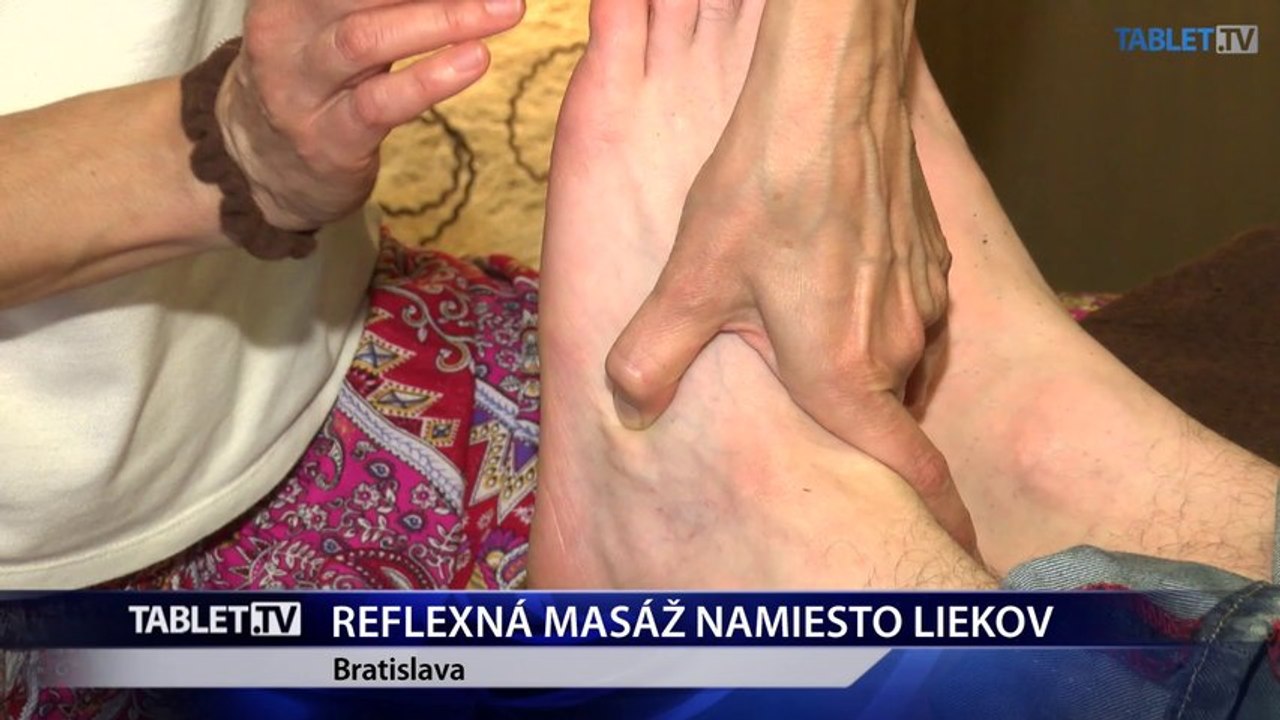 Reflexnou masážou môžete nahradiť lieky