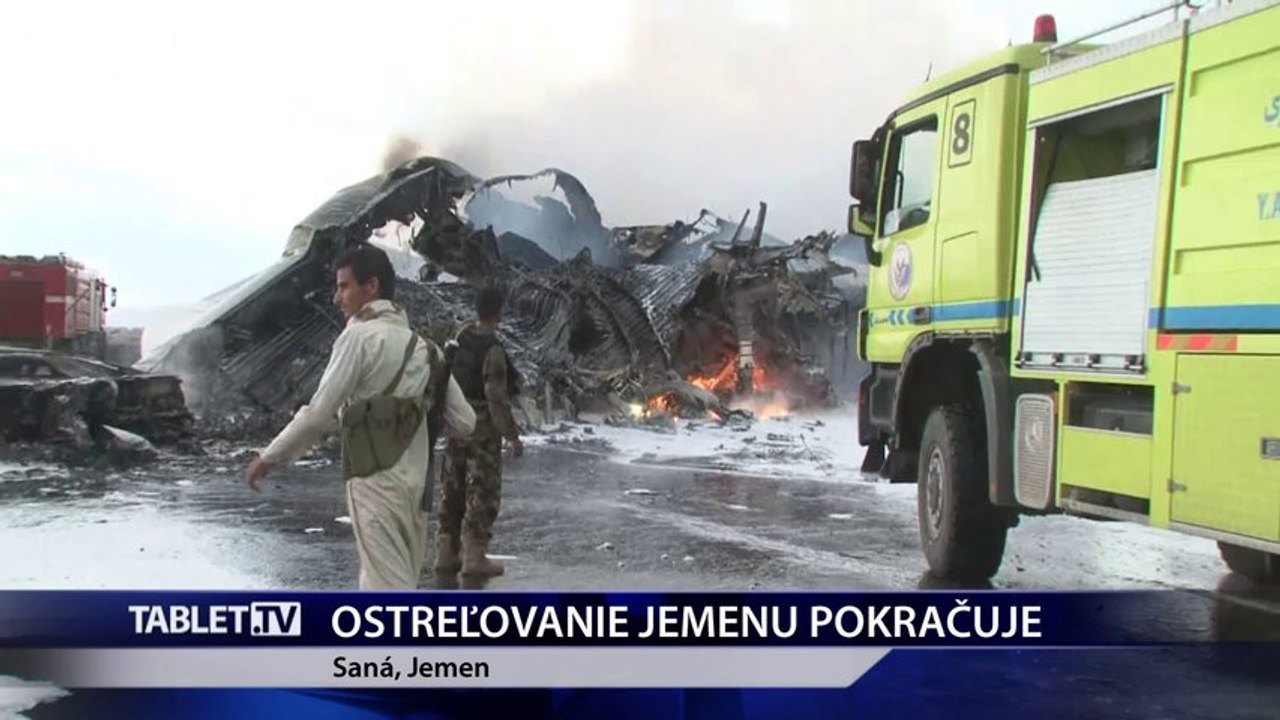 Jemen: Nálety arabskej koalície zasiahli viaceré letiská