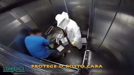 Bee Prank in Elevator | Funny Videos 2015 | Funny Pranks 2015 - Lolepics