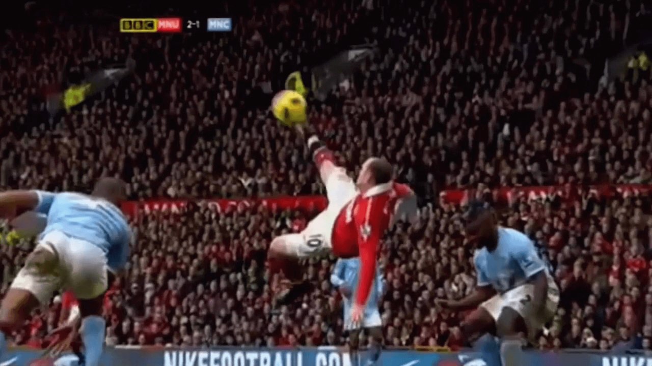 هدف Rooney الإسطوري / Vs Man City - 2011