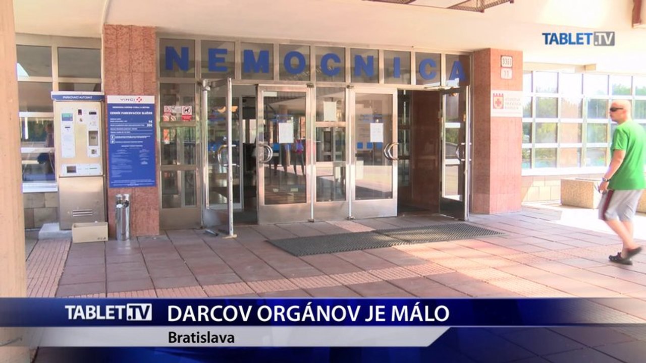 Transplantácií na Slovensku je málo, lekárom neplatia