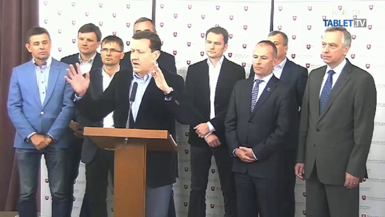 ZÁZNAM: Opozícia o boji za spravodlivosť v podnikaní