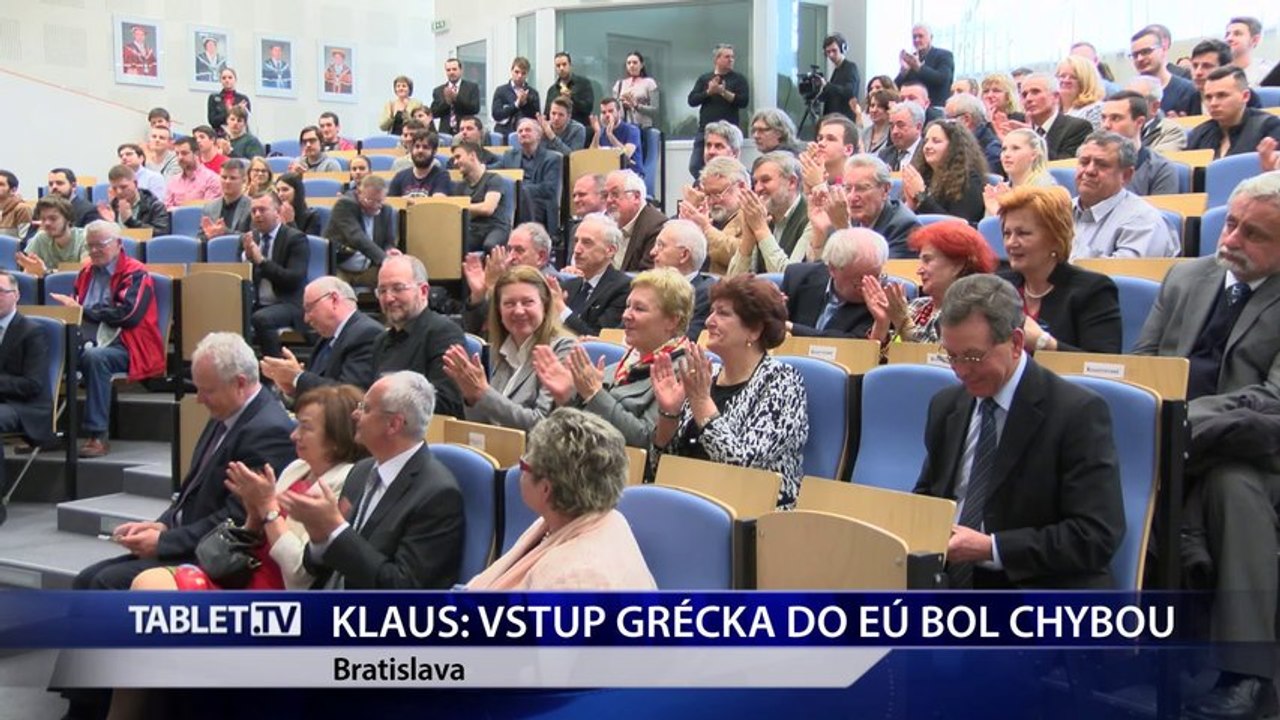 KLAUS: Vstup Grécka do Európskej únie bol chybou