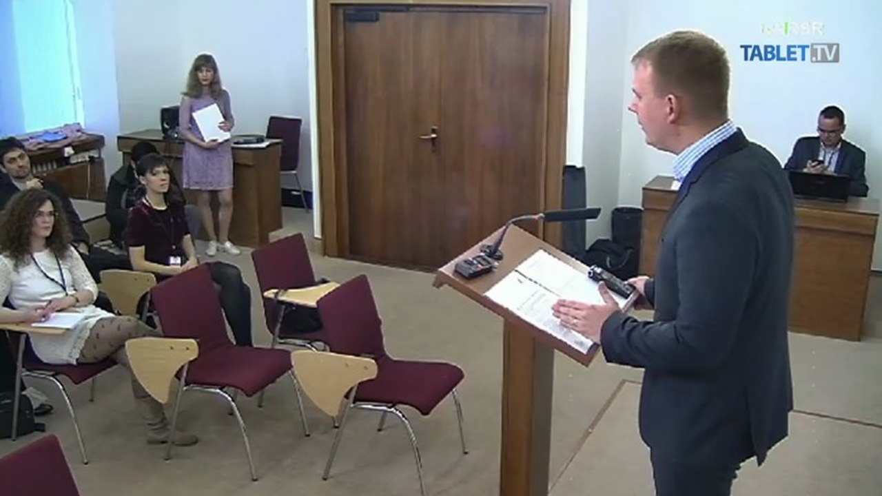 ZÁZNAM: Beblavý o majetkových priznaniach verejných zamestnancov