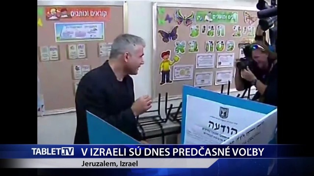 V Izraeli sa konajú predčasné parlamentné voľby