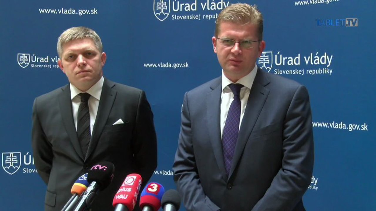 ZÁZNAM: Brífing po skončení mimoriadnej schôdze vlády