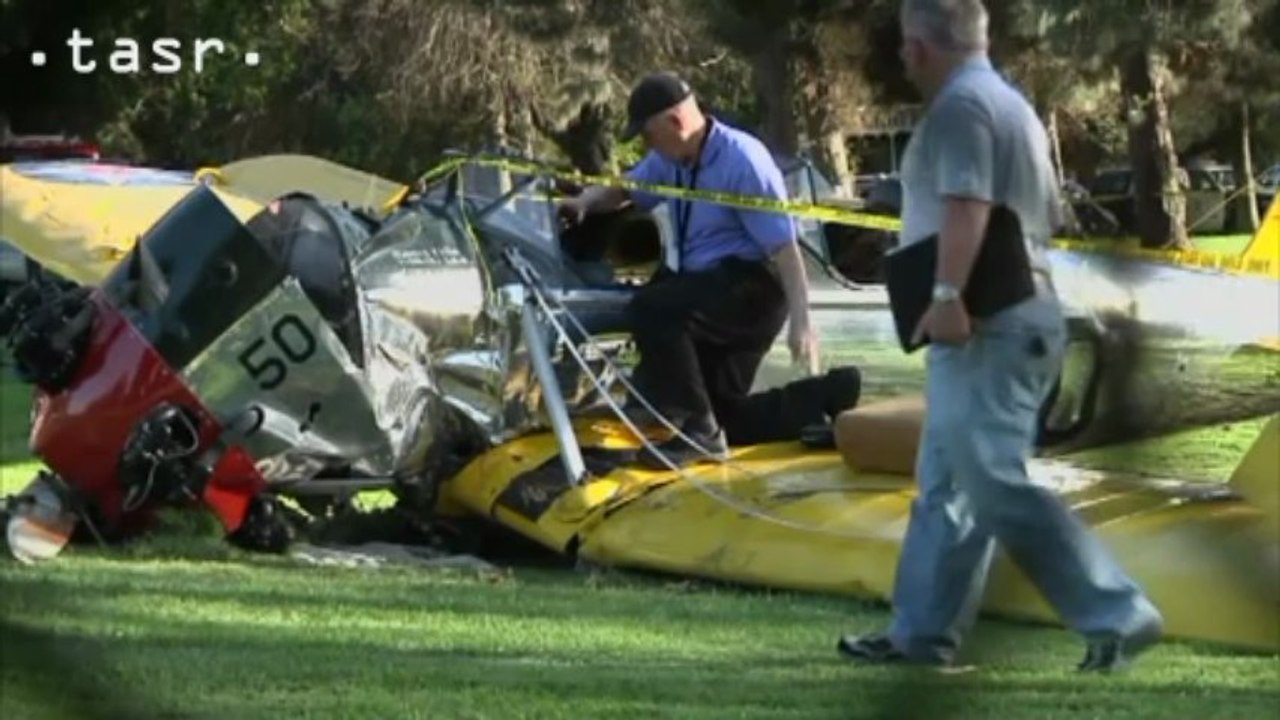 Herec Harrison Ford utrpel zranenia pri havárii svojho lietadla