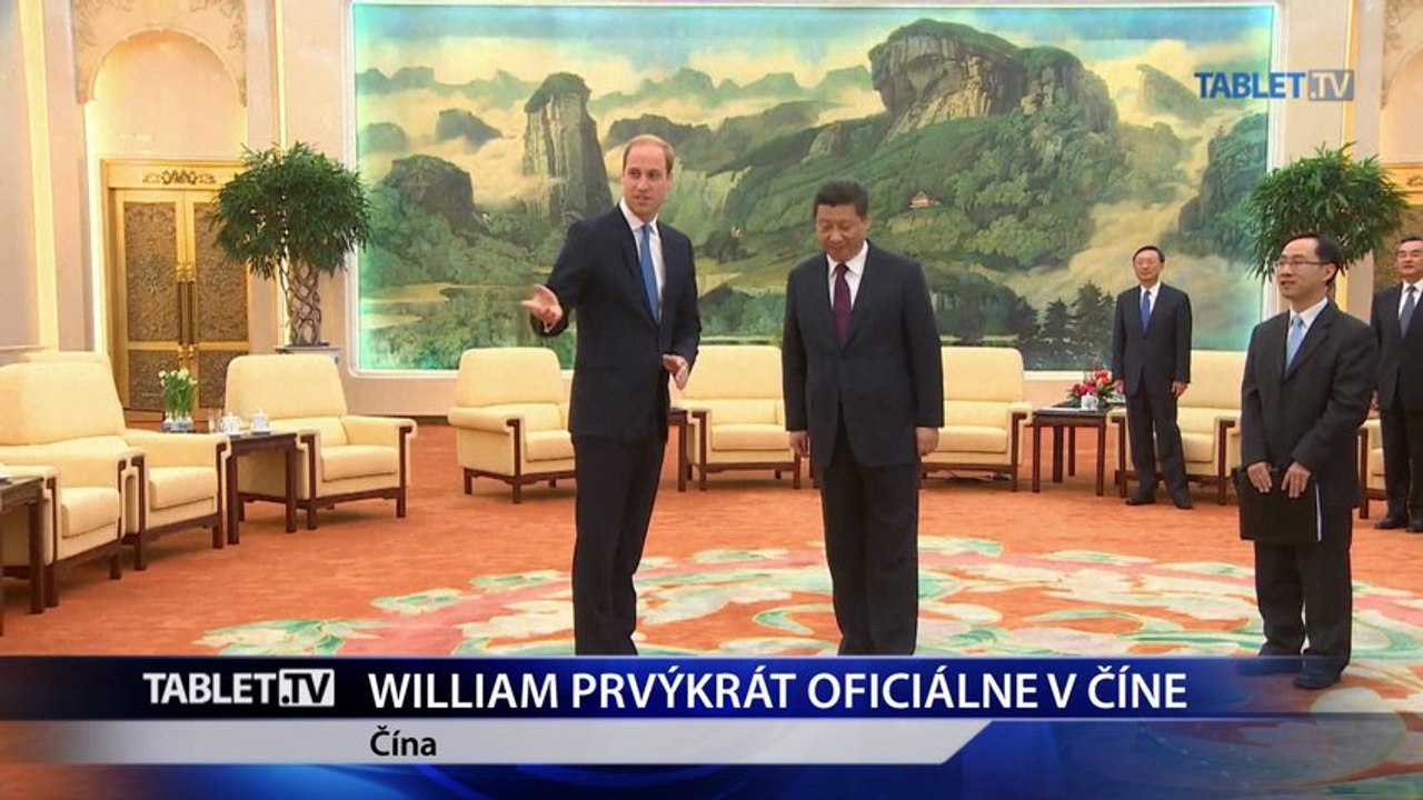 Princ William pricestoval na prvú oficiálnu návštevu Číny