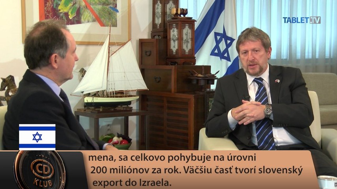 Izraelský veľvyslanec: Nie je mysliteľné, aby v súčasnej Európe prebiehal otvorený konflikt