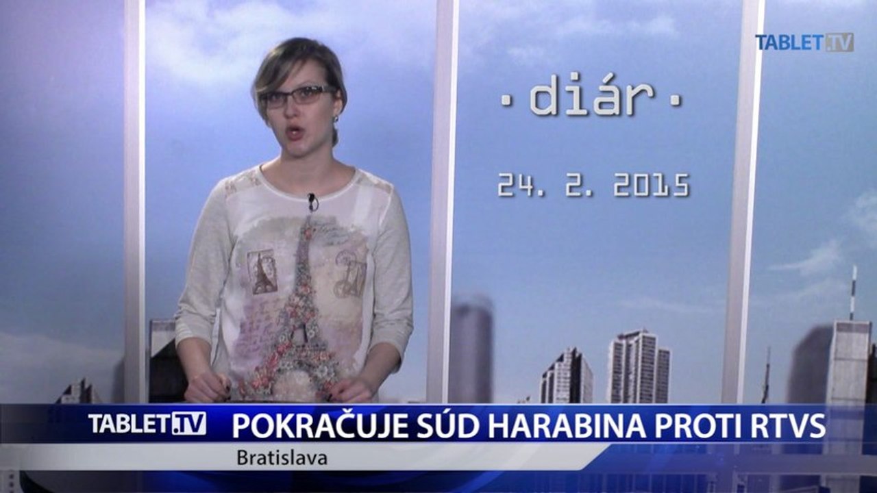 Pokračuje súdne pojednávanie Harabina proti RTVS