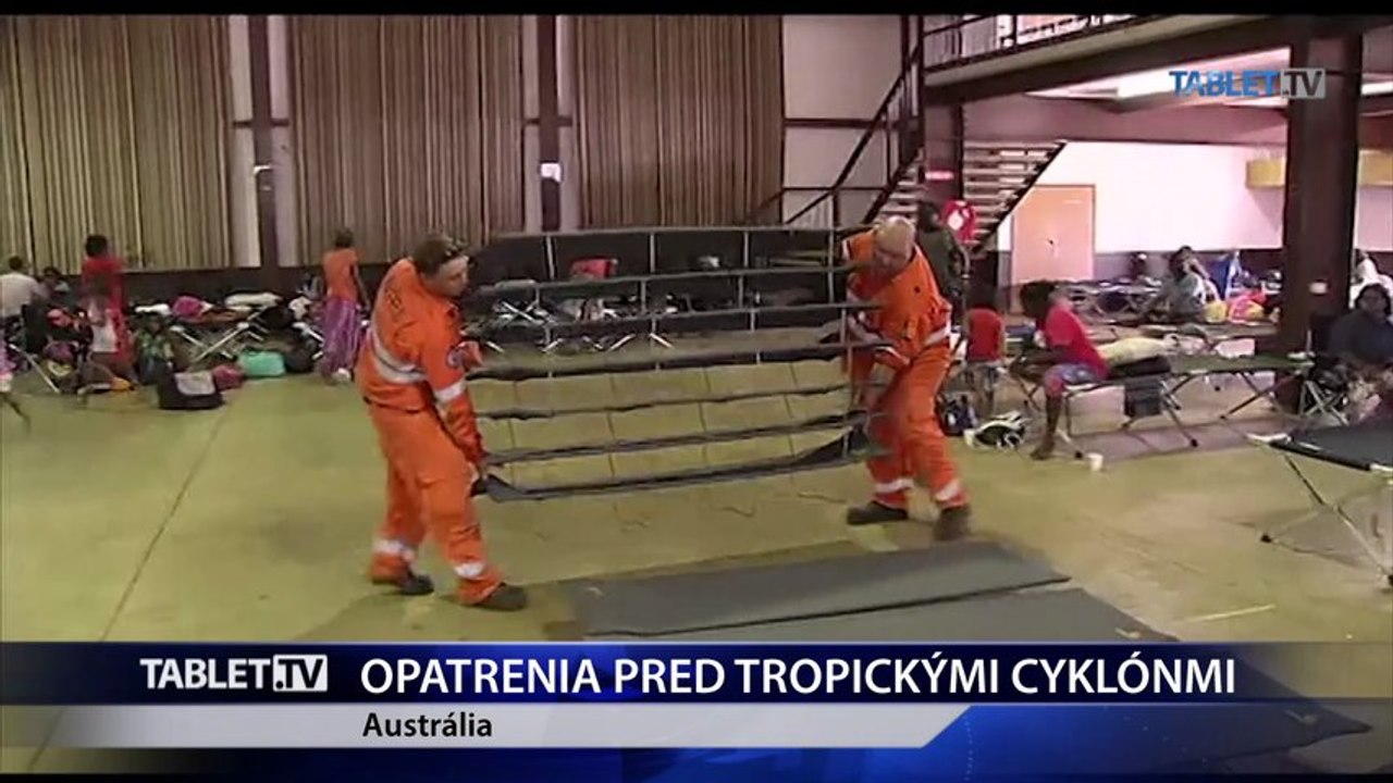 K Austrálii smerujú dva silné tropické cyklóny, Lam a Marcia 