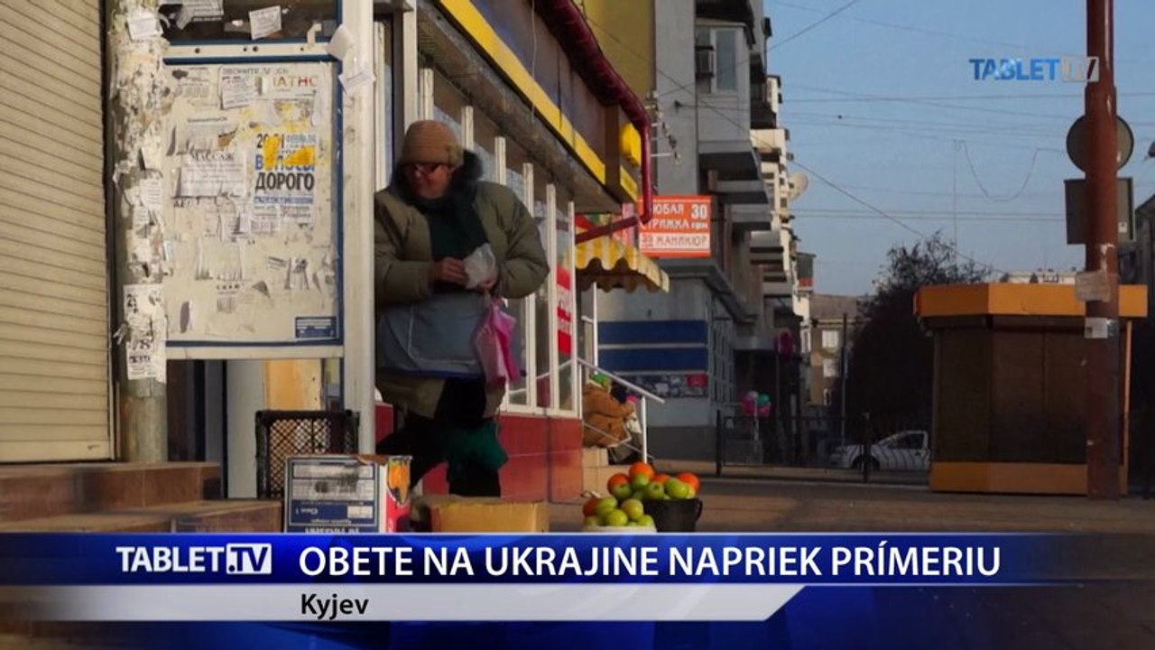 Vládne sily spustili podľa proruských médií paľbu v Donecku