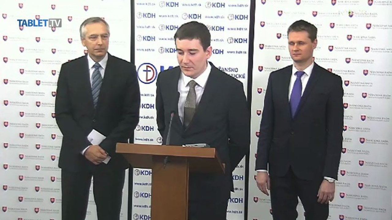 ZÁZNAM: Figeľ o základnom programe a stratégii KDH+
