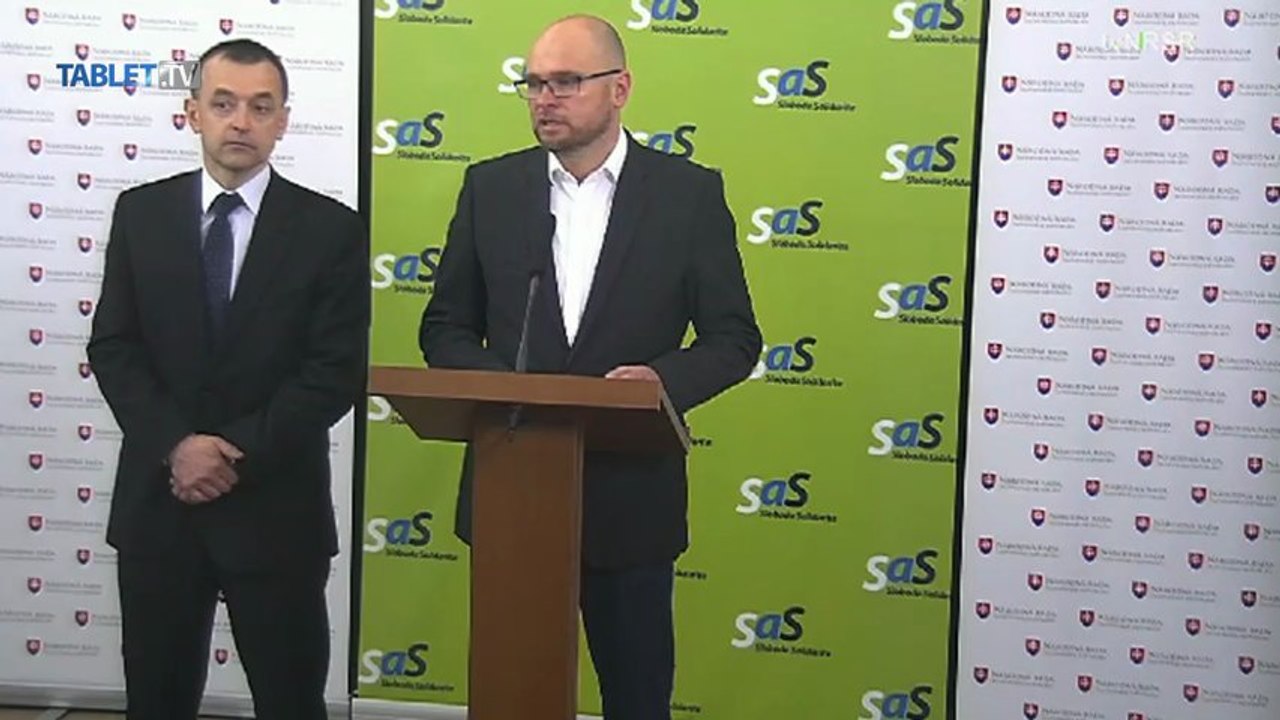ZÁZNAM: SaS o tom, že Nemecko znevýhodňuje slovenských dopravcov
