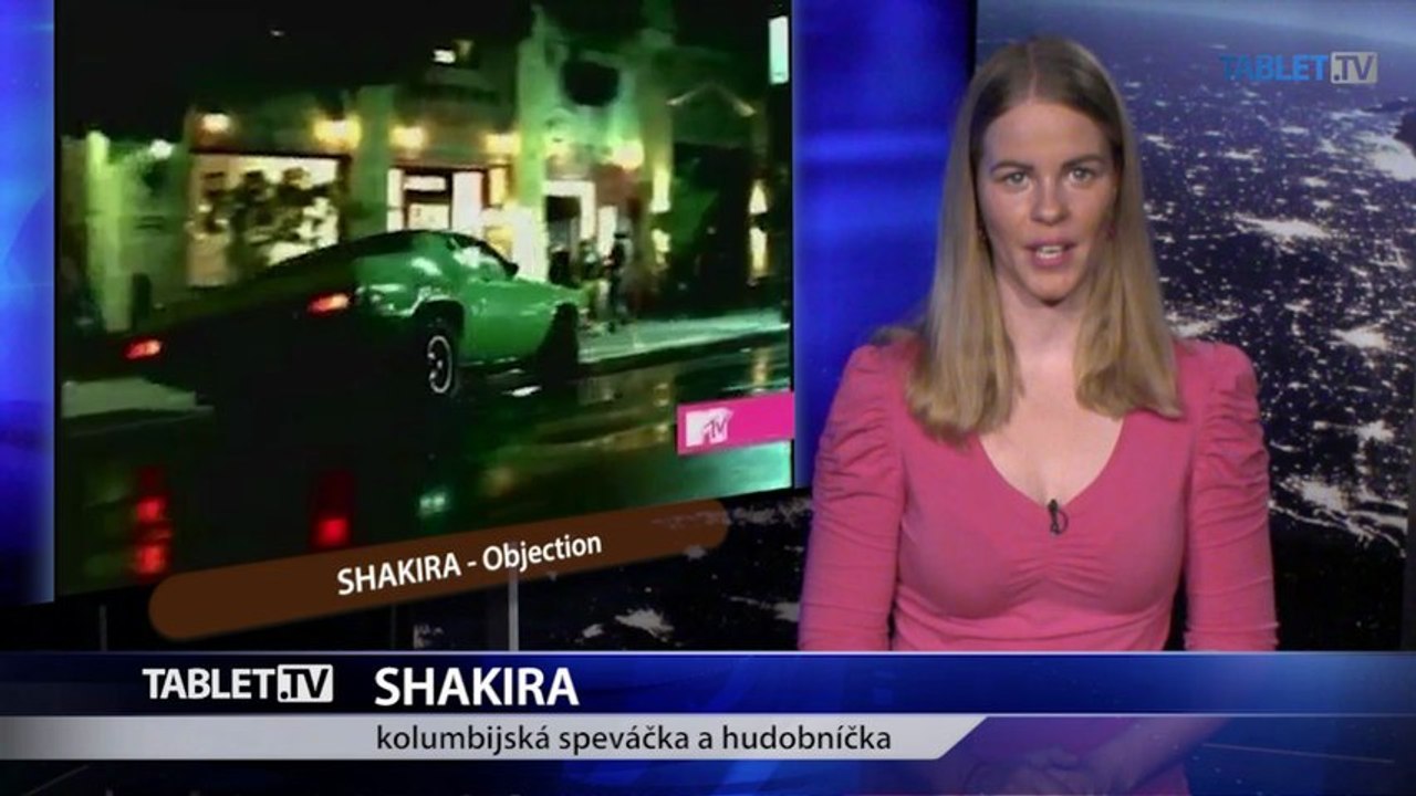 Kolumbijská speváčka Shakira oslavuje 38. narodeniny.