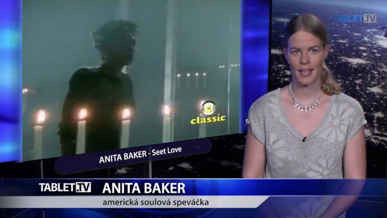 Soulová speváčka Anita Baker oslavuje narodeniny