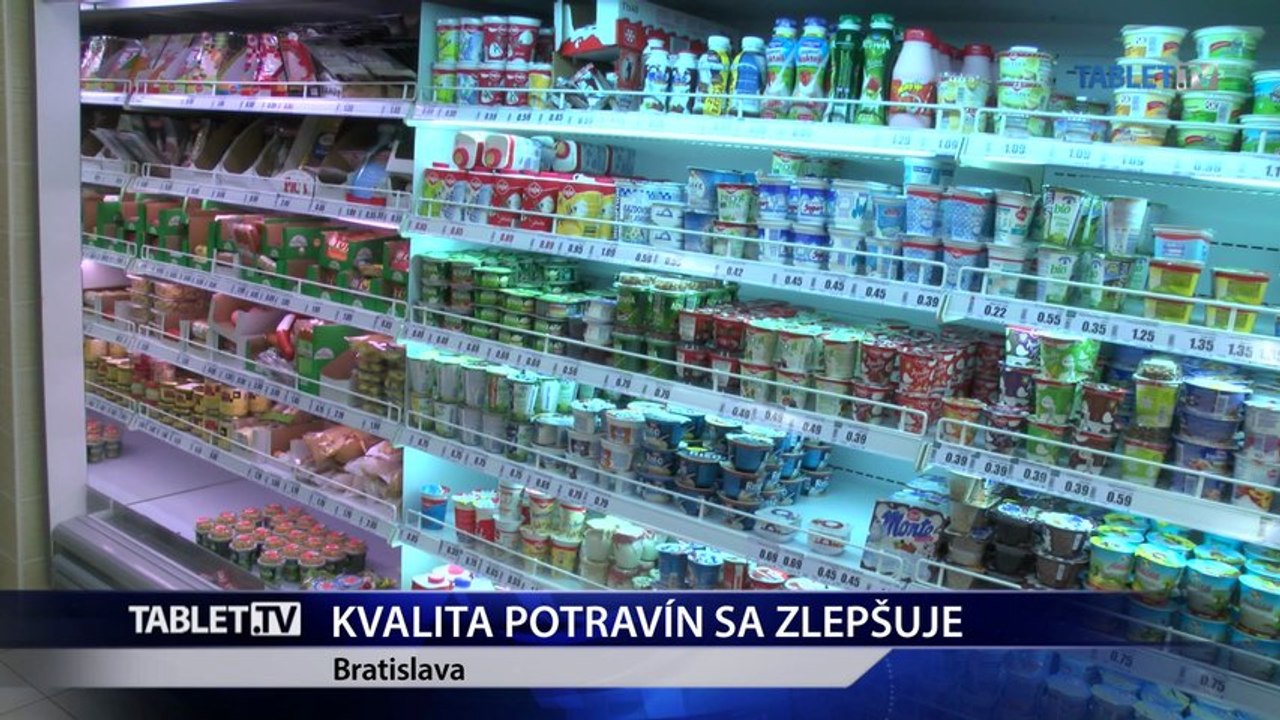 JAHNÁTEK: V kvalite potravín sme sa mierne zlepšili