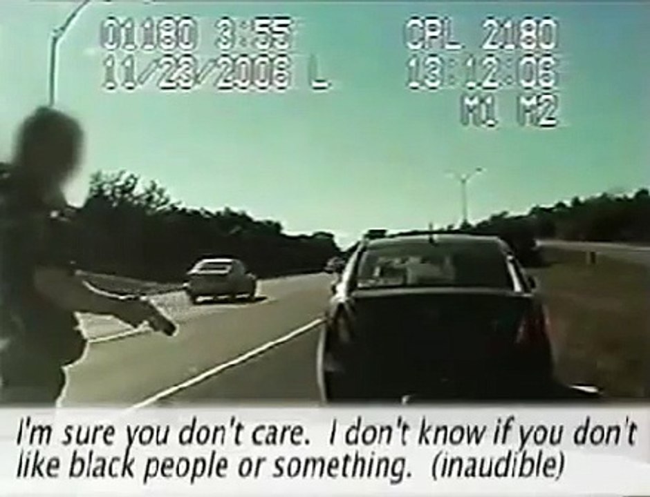 POLICE BRUTALITY:  Person tased for getting out license too slowly
