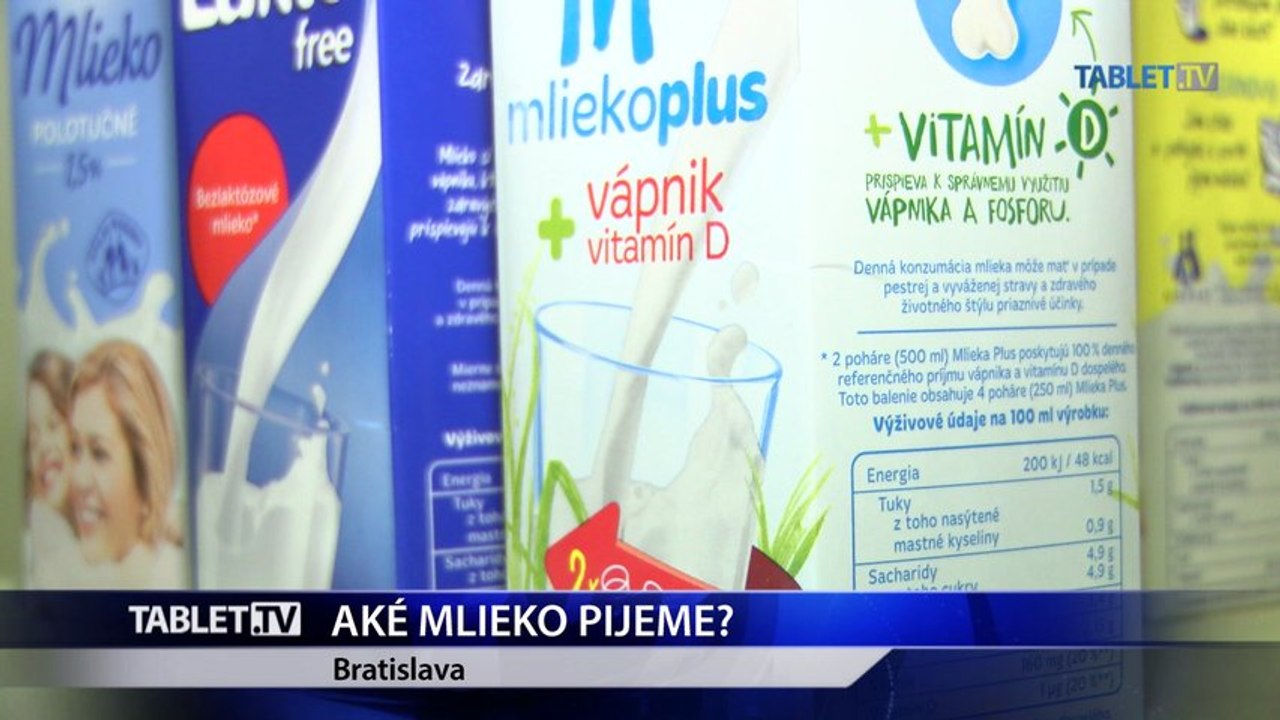 Slováci v spotrebe mlieka oproti iným európskym krajinám zaostávajú