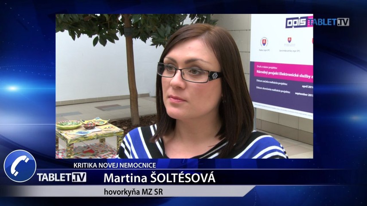 Opoziční poslanci chcú o novej nemocnici hovoriť v parlamente