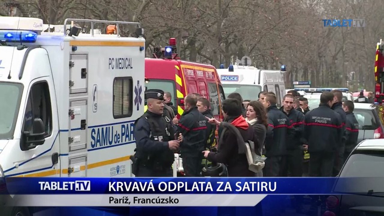 Masaker v redakcii satirického magazínu, fanatici zabili 12 ľudí