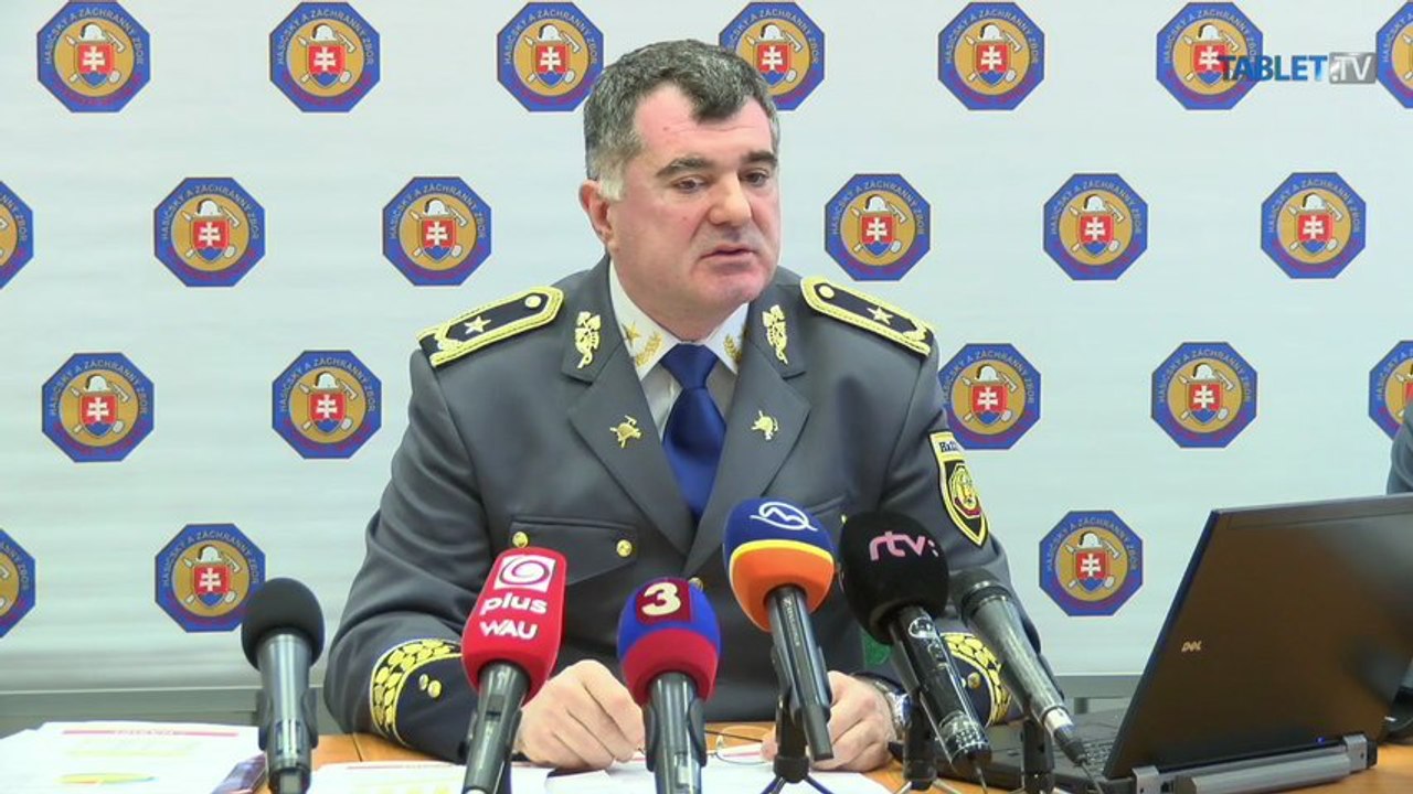 ZÁZNAM: Hasičský a záchranný zbor o situácii v roku 2014