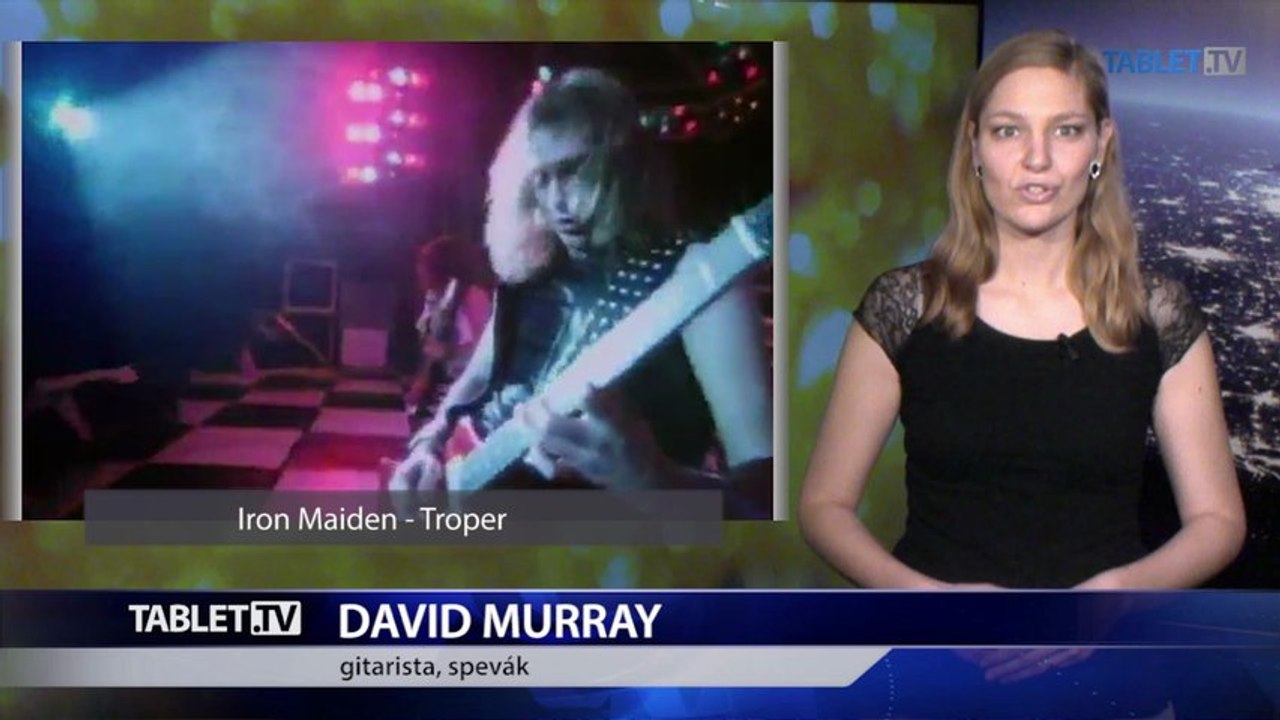David Murray z kapely Iron Maiden oslavuje narodeniny