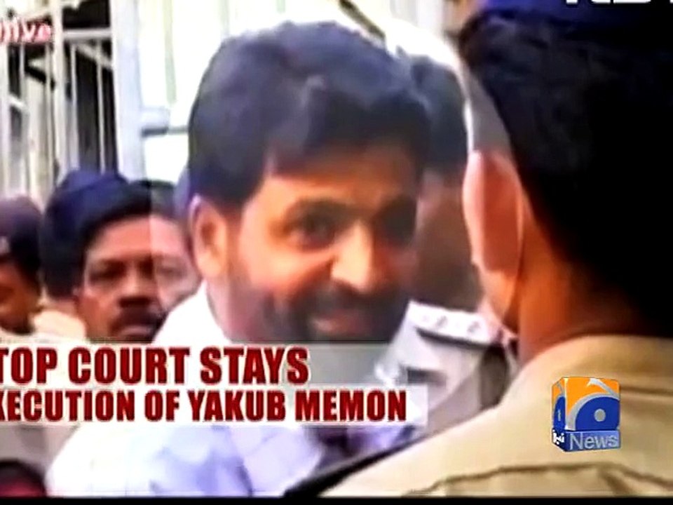 Yakub Memon, Mumbai blasts convict, loses SC appeal; to be hanged-Geo Reports-21 Jul 2015