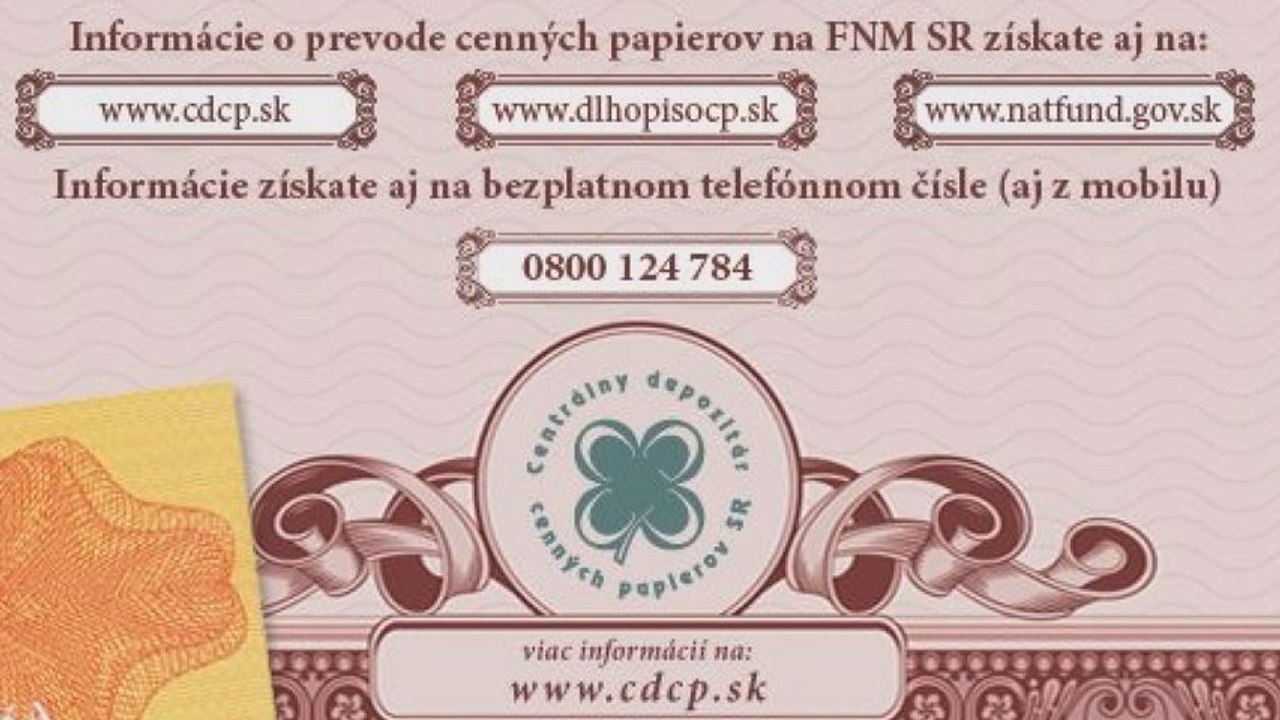 Na bezplatné prevody bezcenných akcií máte čas len do konca roka