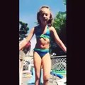 Chloe lukasiak and kenzie ziegler water challenge