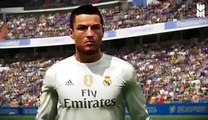 Cristiano Ronaldo in FIFA 16 [Gameface, Free Kick, Celebration] HD