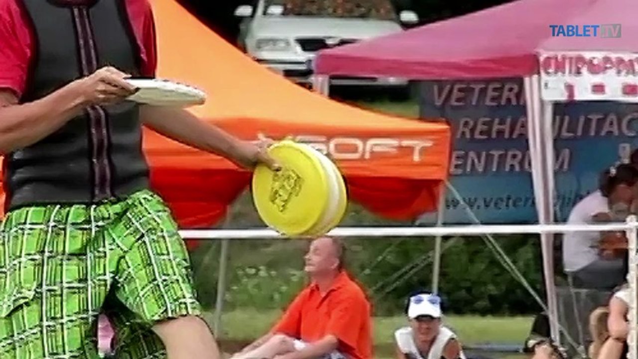 Zábava aj drina: Slovenský šampión v Dog Frisbee skáče poriadne vysoko