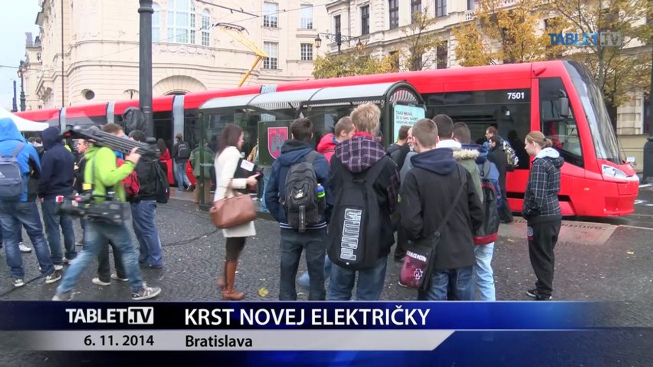 Bratislava má novú električku, do premávky ju zaradia až na jar