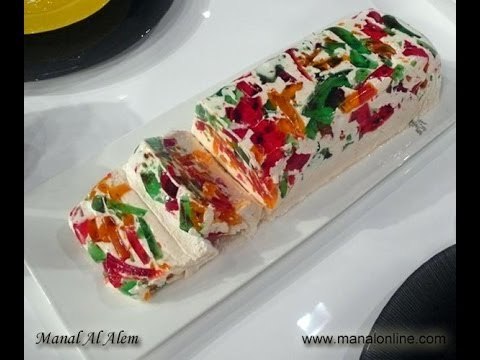 حلو مكعبات الجيلي - مطبخ منال العالم